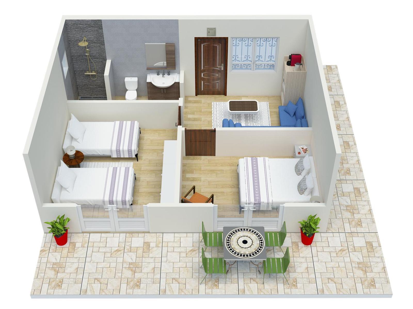 Dar Beynana Hotel Sidi Bibi Kamer foto